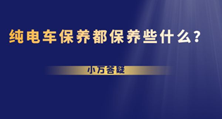 純電車保養(yǎng)都保養(yǎng)些什么？